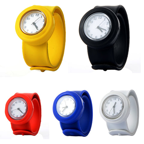 Cute Soft Silicon Cartoon Watches Children Kid Quartz Watch Sport Casual Bendable Rubber Strap Wrist Watch for Girls Boys Gift