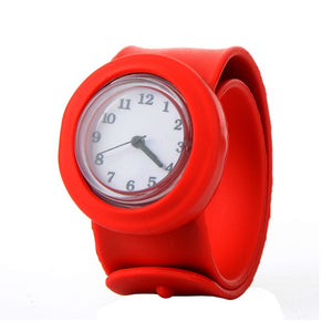 Cute Soft Silicon Cartoon Watches Children Kid Quartz Watch Sport Casual Bendable Rubber Strap Wrist Watch for Girls Boys Gift