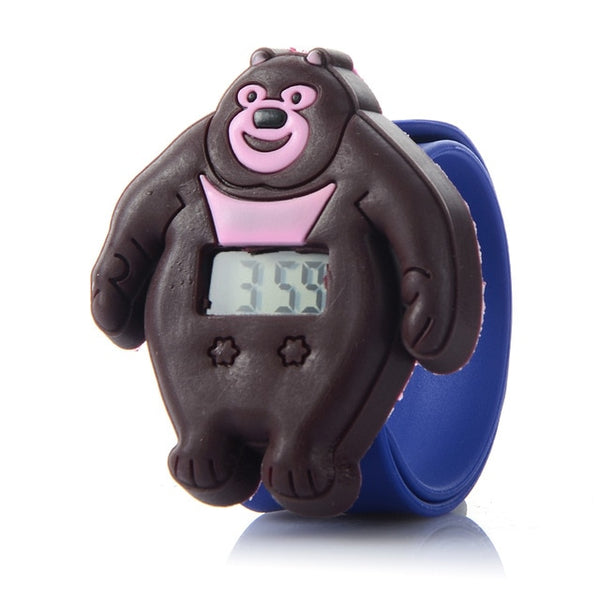 Children'S Watches 3D Cute Cartoon Watch 16 Kinds Of Animal Kids Watches Look Hour Rubber Quartz Child Girl'S Boy'S Watch Gift