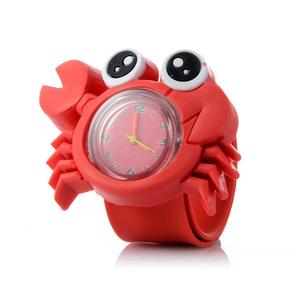 Children'S Watches 3D Cute Cartoon Watch 16 Kinds Of Animal Kids Watches Look Hour Rubber Quartz Child Girl'S Boy'S Watch Gift