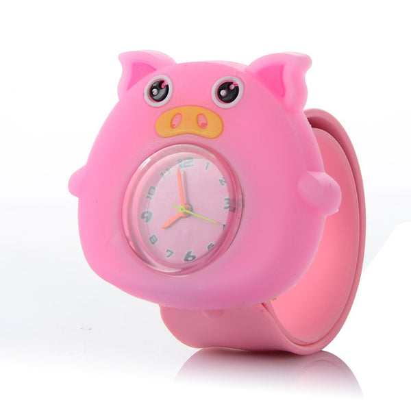 Children'S Watches 3D Cute Cartoon Watch 16 Kinds Of Animal Kids Watches Look Hour Rubber Quartz Child Girl'S Boy'S Watch Gift