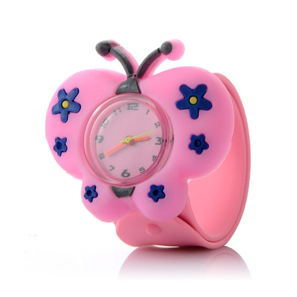 Children'S Watches 3D Cute Cartoon Watch 16 Kinds Of Animal Kids Watches Look Hour Rubber Quartz Child Girl'S Boy'S Watch Gift