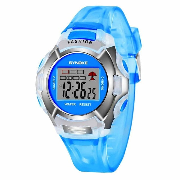 Kids watch luminous alarm waterproof multifunctional student electronic  2019 boy girl student Kid Watch relogio infantil Q524