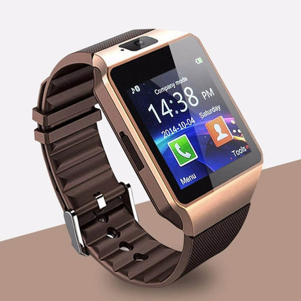 AIQIU DZ09 Smartwatch Smart Watch Digital Men Watch For Apple iPhone Samsung Android Mobile Phone Bluetooth SIM TF Card Camera