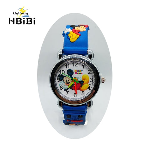 Cartoon Mickey Wach For Children Girls Boys Kids Watches Silicone Quartz Wristwatches Birthday gift students Clock Reloj Mujer