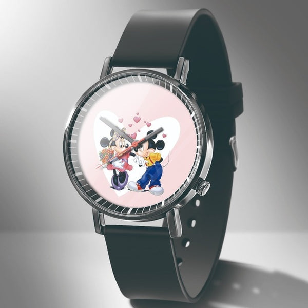 Dropshipping new fashion boys girls watches kids minnie cartoon silicone digital women watch for children christmas gift