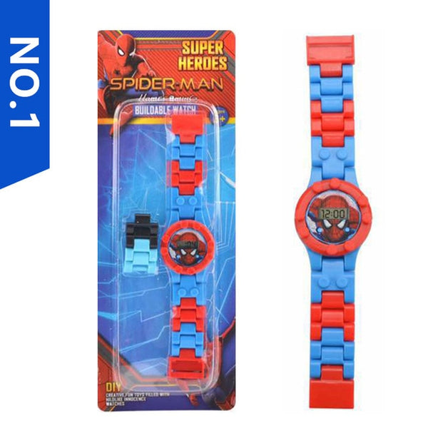 Kids Watch Building Blocks Bricks Toys For Children Watches Compatible LegoINLY NinjagoINLY LegoINGS Duplo LegoINGL MinecraftING