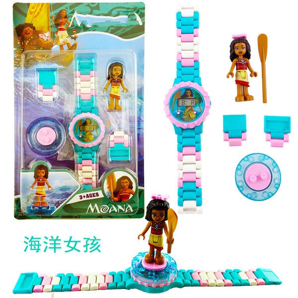 Kids Watch Building Blocks Bricks Toys For Children Watches Compatible LegoINLY NinjagoINLY LegoINGS Duplo LegoINGL MinecraftING