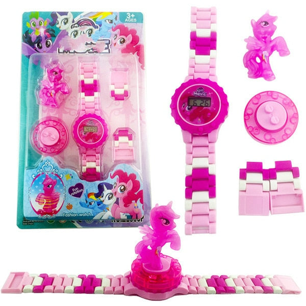 Kids Watch Building Blocks Bricks Toys For Children Watches Compatible LegoINLY NinjagoINLY LegoINGS Duplo LegoINGL MinecraftING