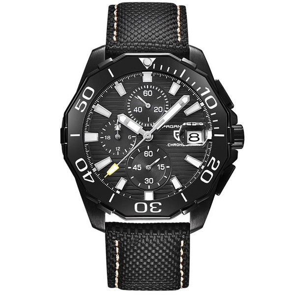 2019 New Brand PAGANI DESIGN 1617 Men's Military Sport Mechanical Watches Waterproof Stainless Steel Top Brand Luxury Men Watch