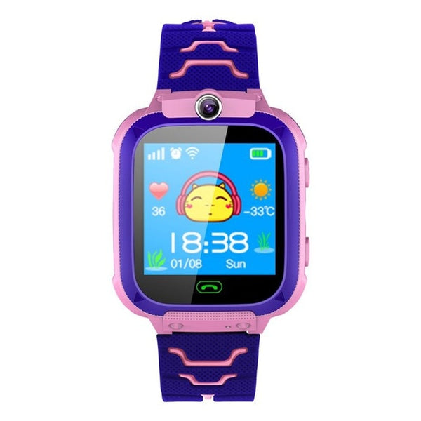 New Children's Smart Waterproof Watch Anti-lost Kid Wristwatch GPS Positioning SOS Function Android IOS