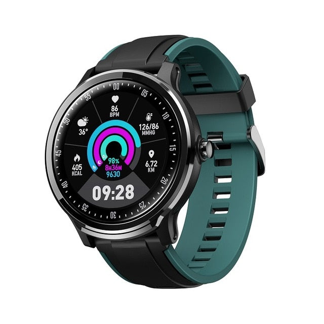 SN80 Smart watch IP68 Waterproof 1.3 inch Full touch round screen Blood Oxygen Men Sport Smartwatch For Android IOS