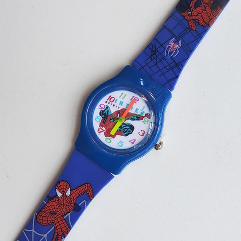 Dropshipping Spiderman Cartoon Baby Watch Kids Watches Children Rubber Quartz Watch Boys Girls Gift Hour Reloj Montre Relogio