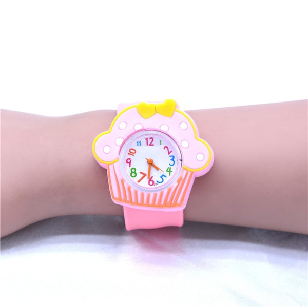 Baby Girl Watch Beautiful Unicorn Watches for Girls Boys Kids Plastic Clock Children Wristwatch Toy