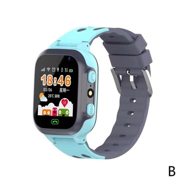 Anti Lost Children's Phone Watch Child Gps Tracker Sos Smart Monitoring Positioning Phone Kids Baby Watch Compatible Ios Android