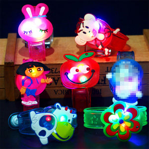 Novelty & Gag Toys Luminous Bracelet Creative Children's Watch Flash Wrist Luminous Toys Kids Gifts/Baby Toys for Children/Kids