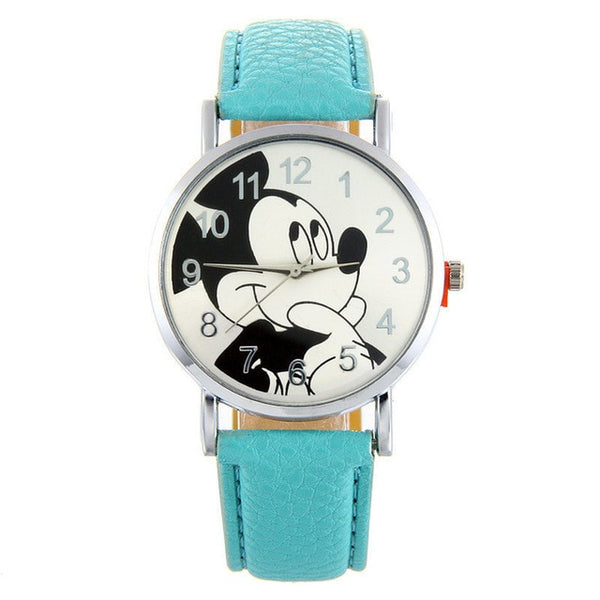 Cartoon Cute Brand Leather Quartz Watch Children Kids Girls Boys Casual Fashion Bracelet Wrist Watch Clock Relogio WristWatch