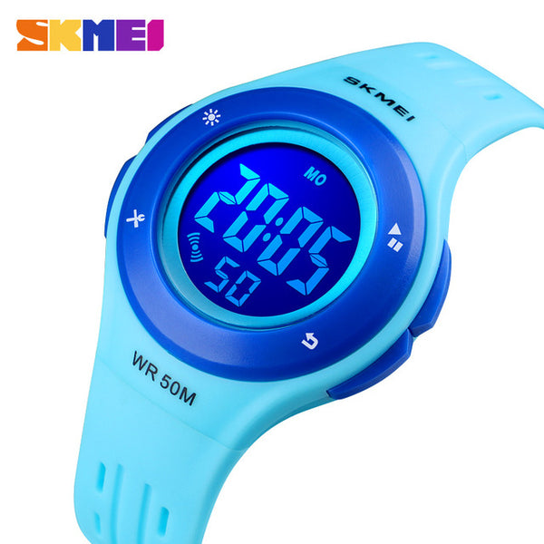 Children Watch Boys Girls LED Digital Sports Watches Plastic Kids Alarm Date Casual Watch Select Gift for kid SKMEI 2018