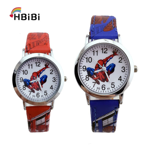 2019 New Spiderman Children Watch For Boys Girls kid baby clock fashion Kids Waterproof Watches Quartz Wristwatch Reloj infantil